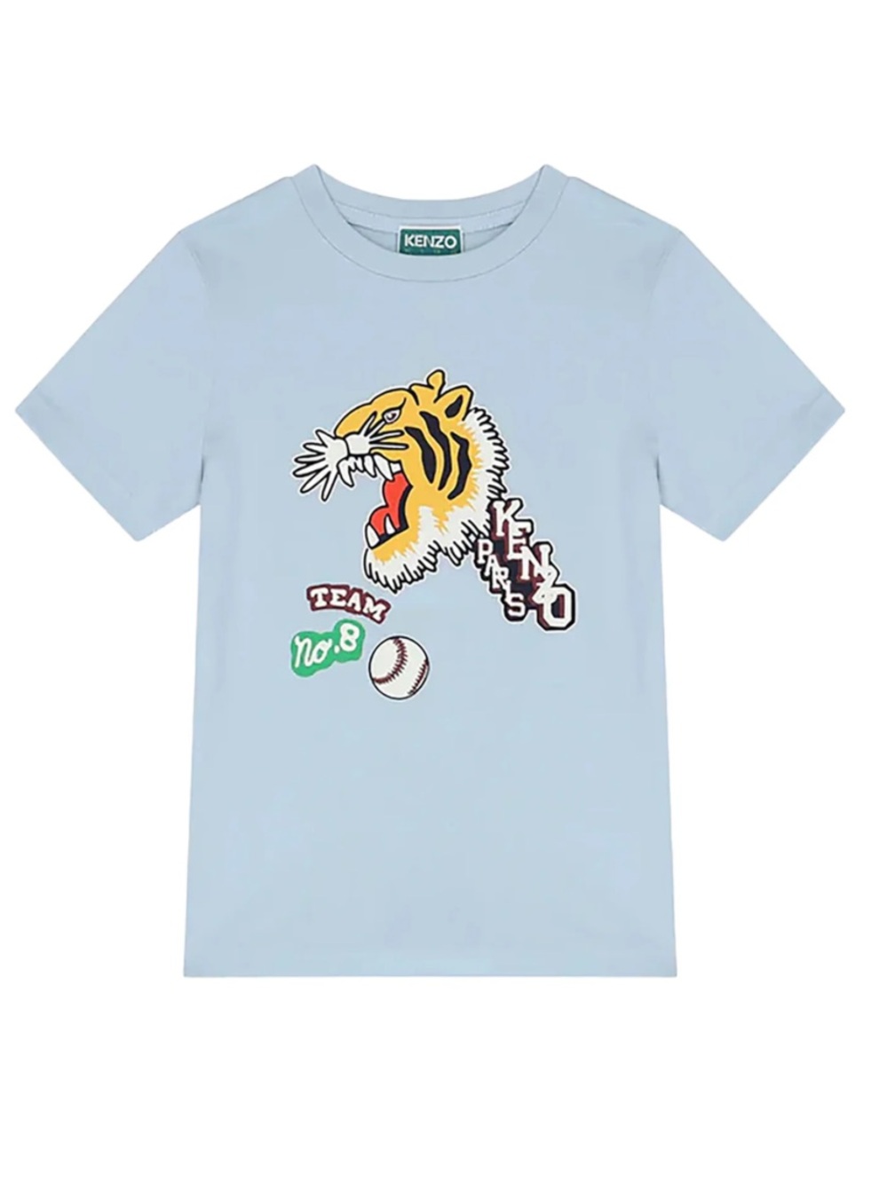 Kenzo kids varsity tiger tshirt 2T
